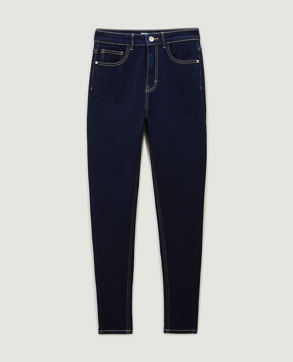 Jean skinny taille haute bleu - Pimkie