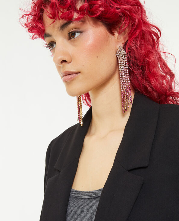 Veste blazer contrée noir - Pimkie