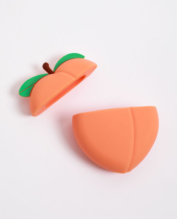 Etui pour écouteurs pêche rose clair - Pimkie