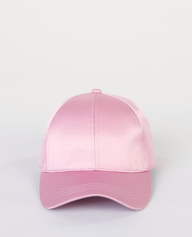 Casquette satinée vieux rose - Pimkie