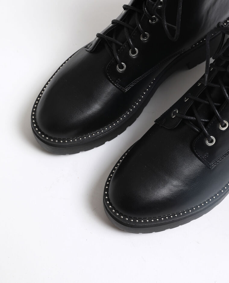 Boots Style Motard Noir 917448899a08 Pimkie