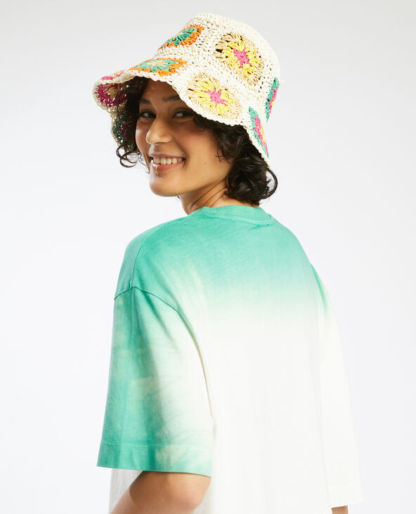 Bob en raphia blanc - Pimkie