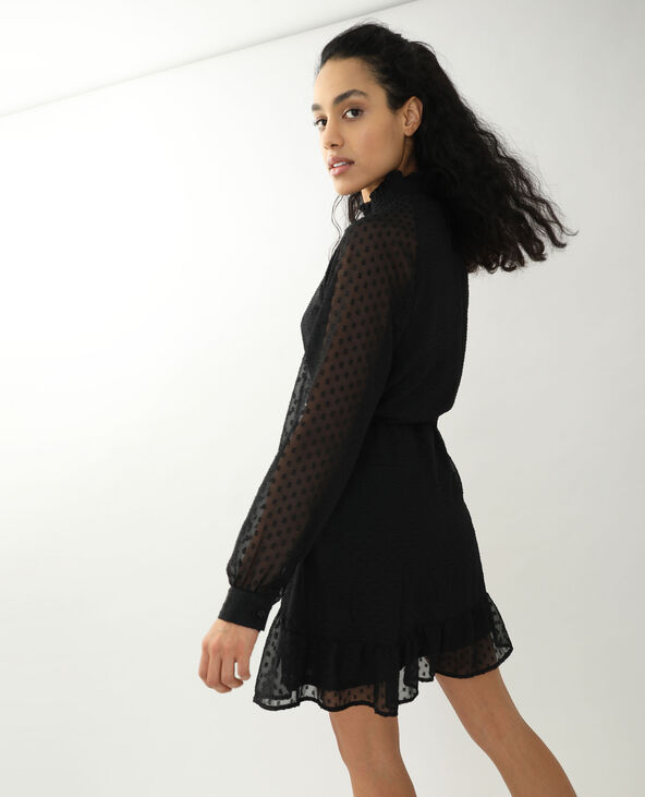 Robe plumetis
