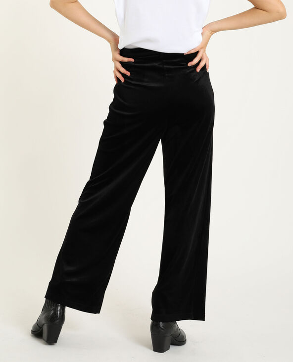 Pantalon velours noir - Pimkie