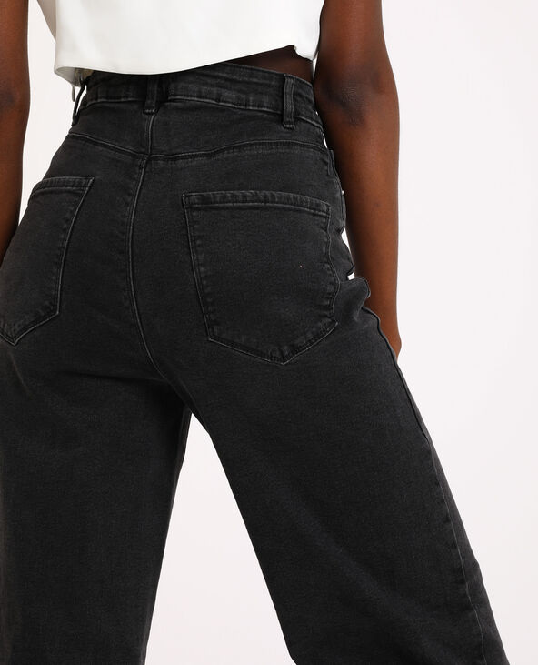 Jean wide leg noir - Pimkie