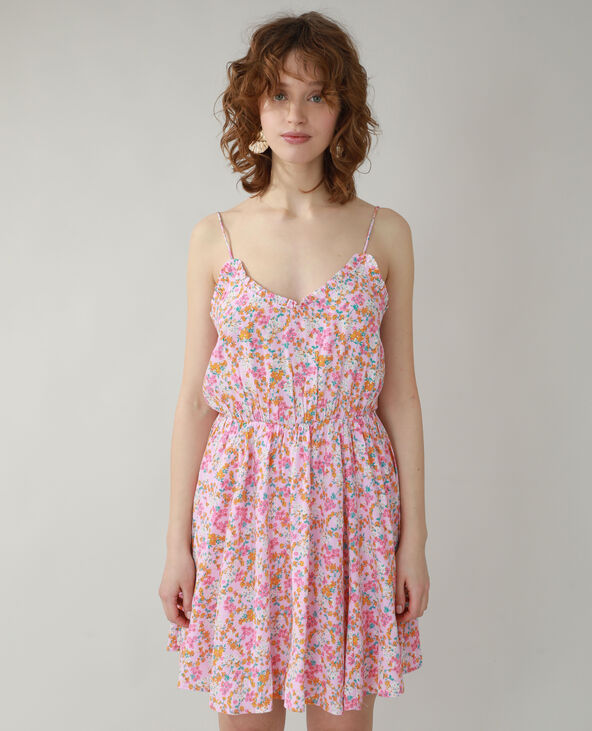 Robe fleurie rose - Pimkie