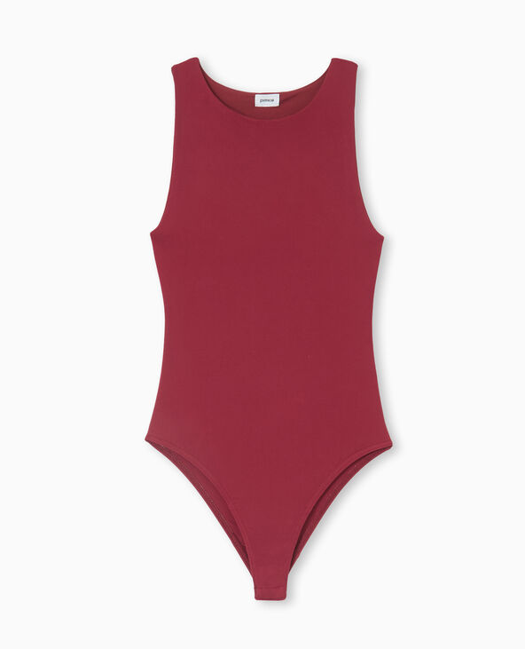 Body sans manches bordeaux - Pimkie