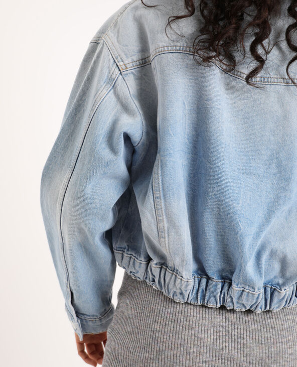 Veste en jean bleu - Pimkie