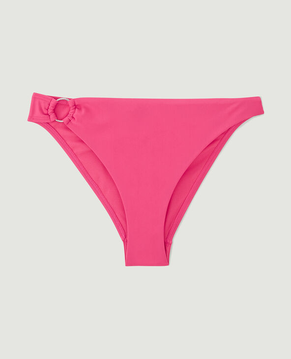 Bas de maillot culotte avec anneau rose - Pimkie