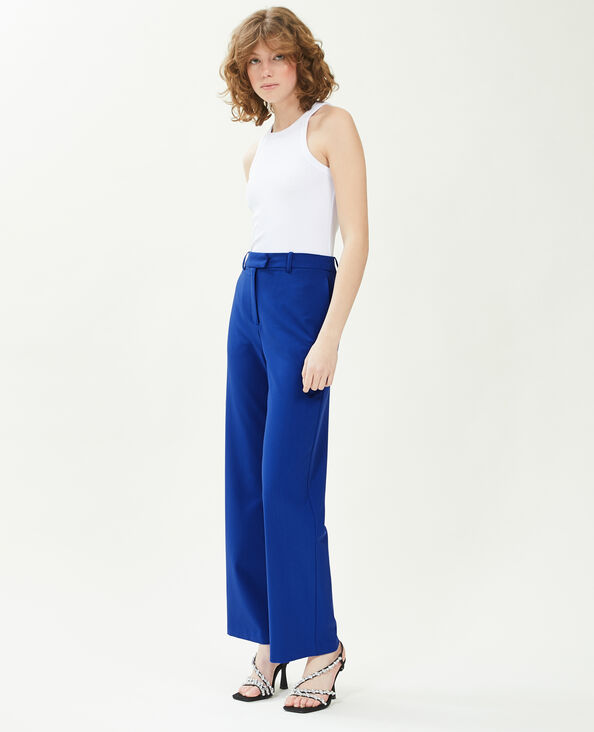 Pantalon de costume droit bleu électrique - Pimkie
