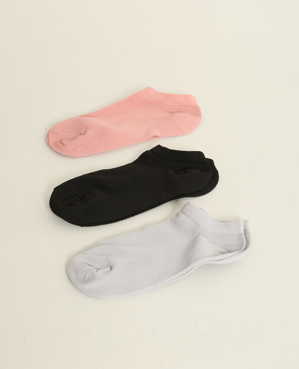 Lot de 3 paires de chaussettes noir - Pimkie