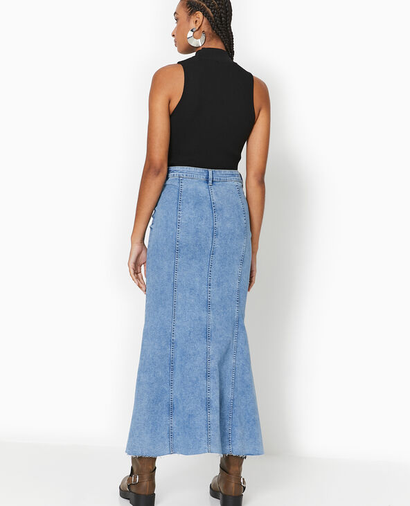 Jupe en jean fluide cheap