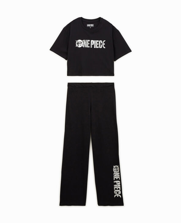 Ensemble pyjama One Piece noir - Pimkie