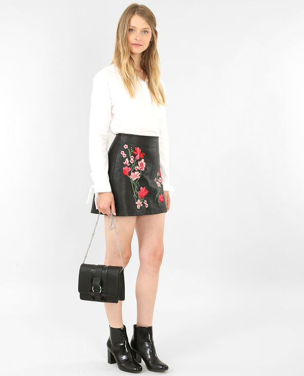 Chemise à nœuds blanc - Pimkie