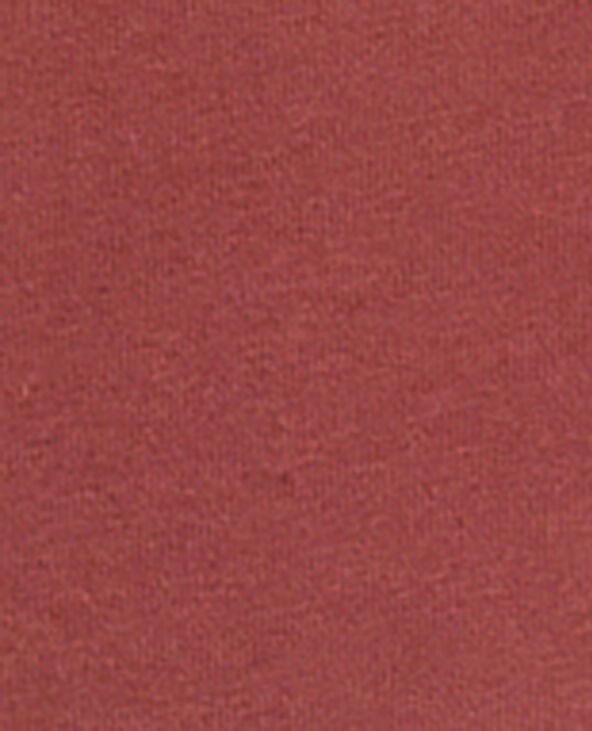 Sweat à rayures avec col polo bordeaux - Pimkie