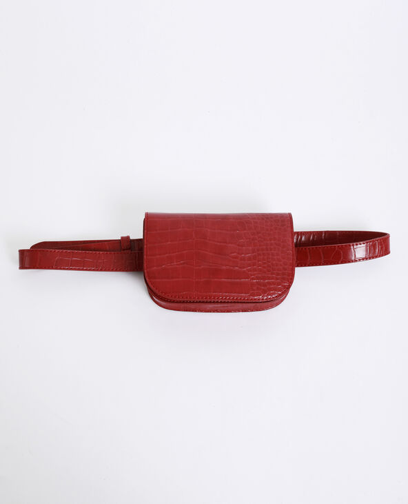 Petit sac banane bordeaux - Pimkie