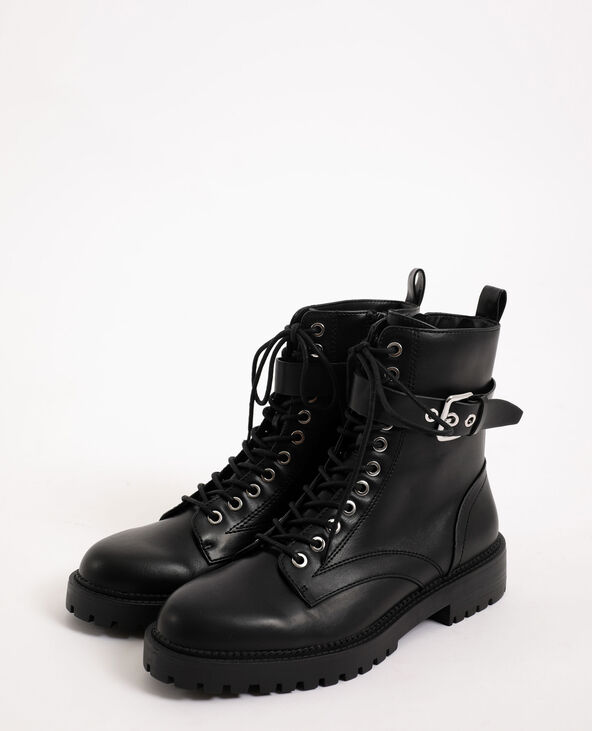 Bottines shop noires pimkie