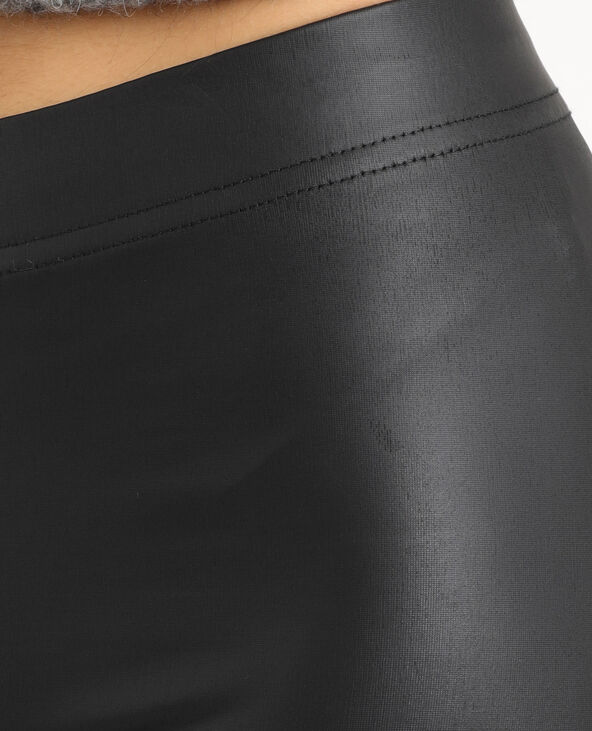 Legging en simili cuir
