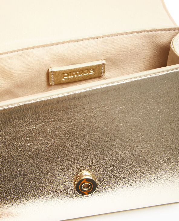 Sac boxy avec détail métal sur rabat doré - Pimkie