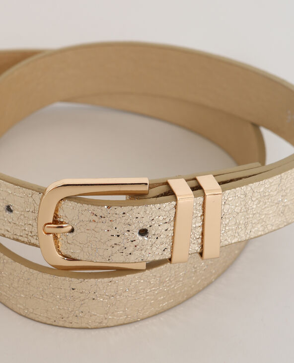 Ceinture irisée orange - Pimkie
