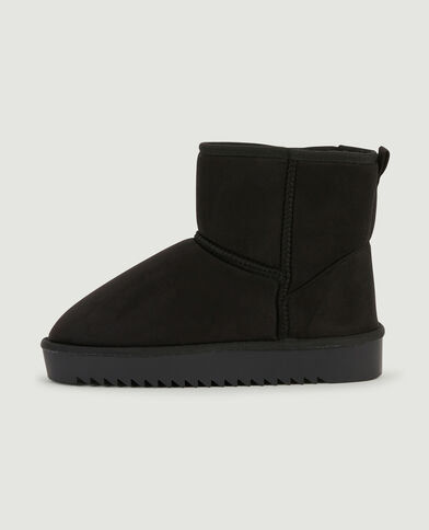 Boots fourrées noir - Pimkie