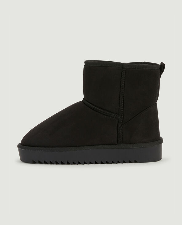 Boots fourrées noir - Pimkie