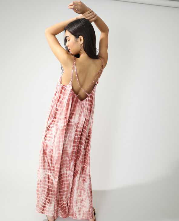 Robe longue tie and dye marron - Pimkie