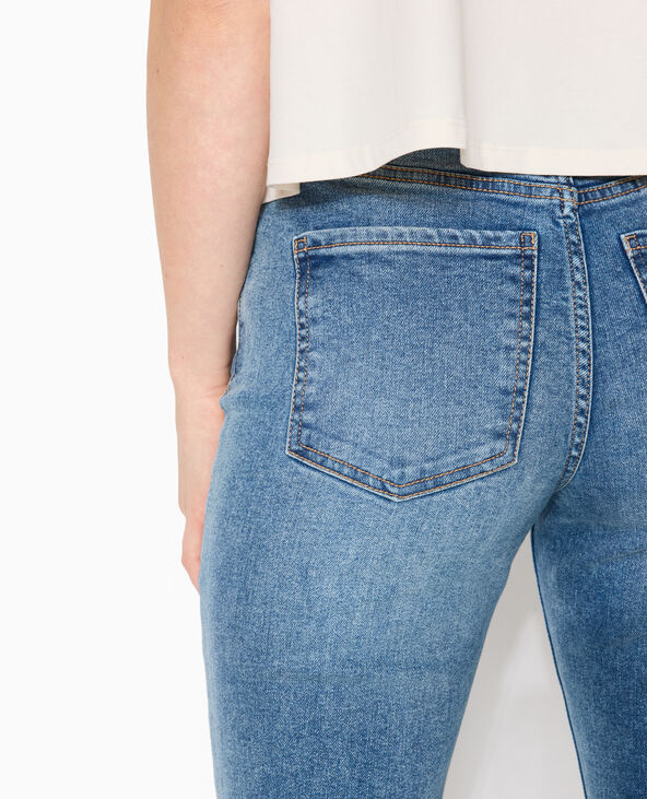 Jean skinny taille haute bleu - Pimkie