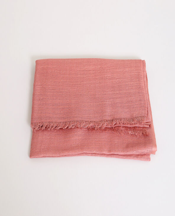 Foulard fin vieux rose - Pimkie