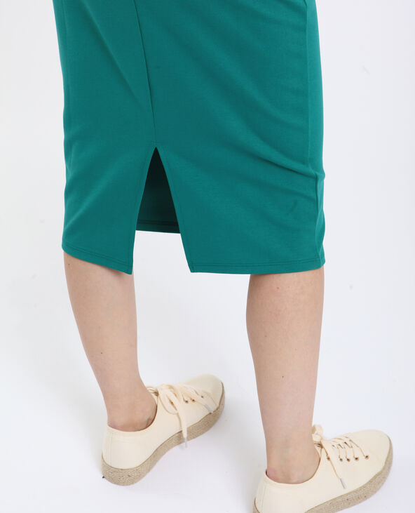 Robe moulante vert foncé - Pimkie