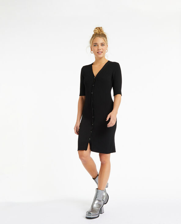 Robe shop courte boutonnée
