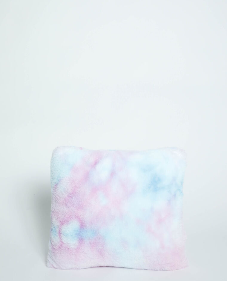 Coussin tie and dye bleu - Pimkie