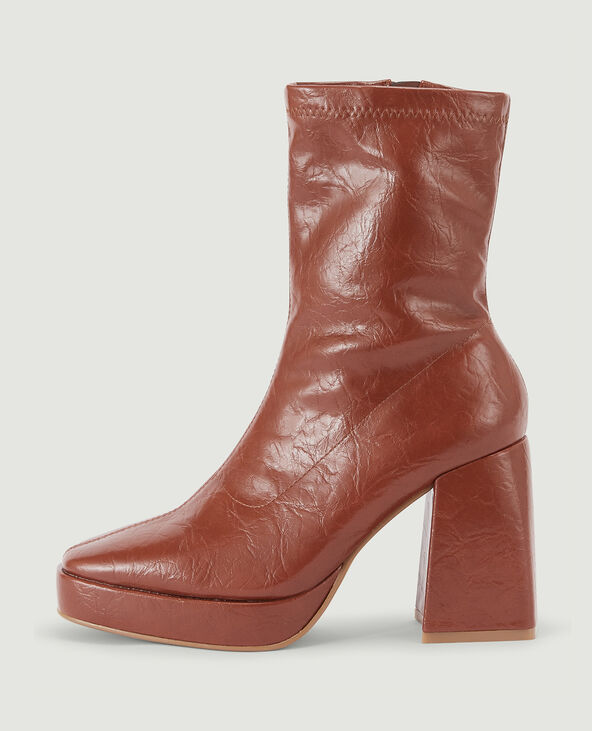 Boots plateforme talon cheap