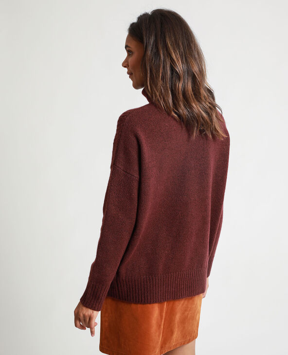 Pull à col roulé violet - Pimkie