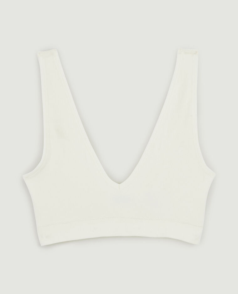 Brassière sans coutures blanc - Pimkie
