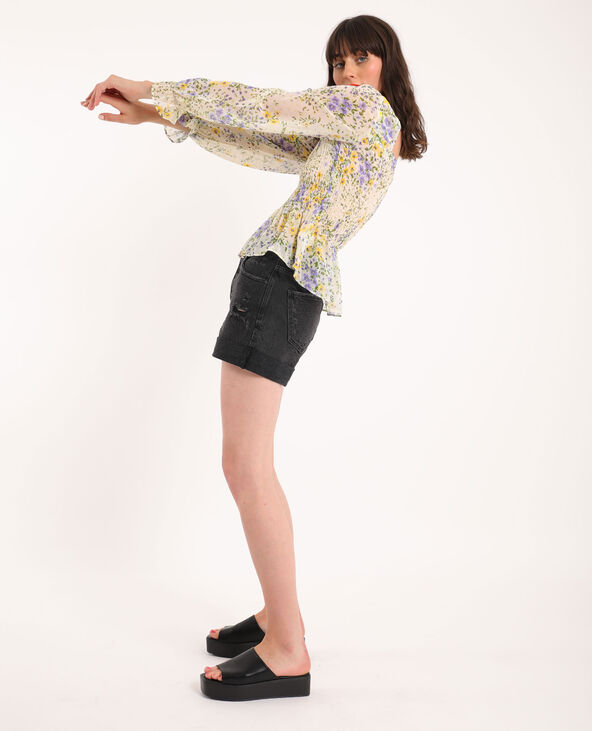 Blouse fleurie