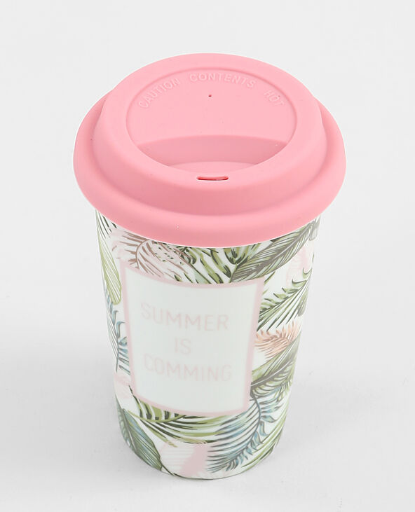 Travel mug bleu turquoise - Pimkie