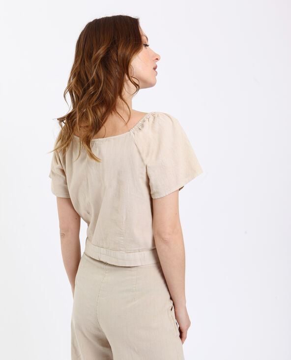 Chemisier court rose clair - Pimkie