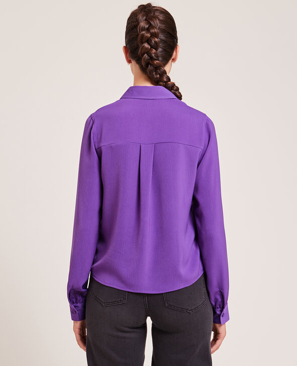 Chemise fluide violet - Pimkie