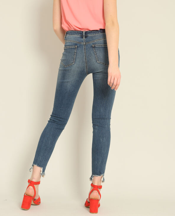 Jean skinny taille haute Jean stoned - Pimkie