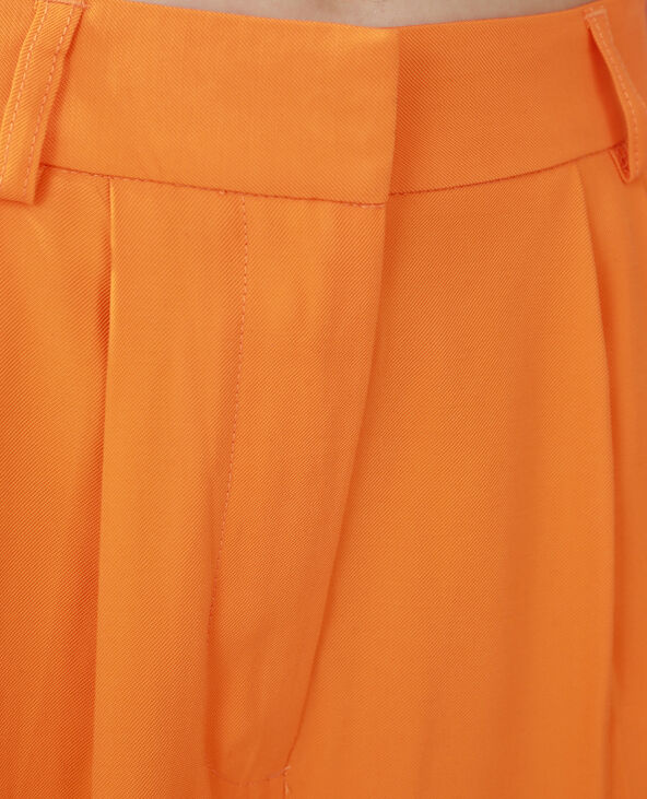 Pantalon wide leg orange - Pimkie