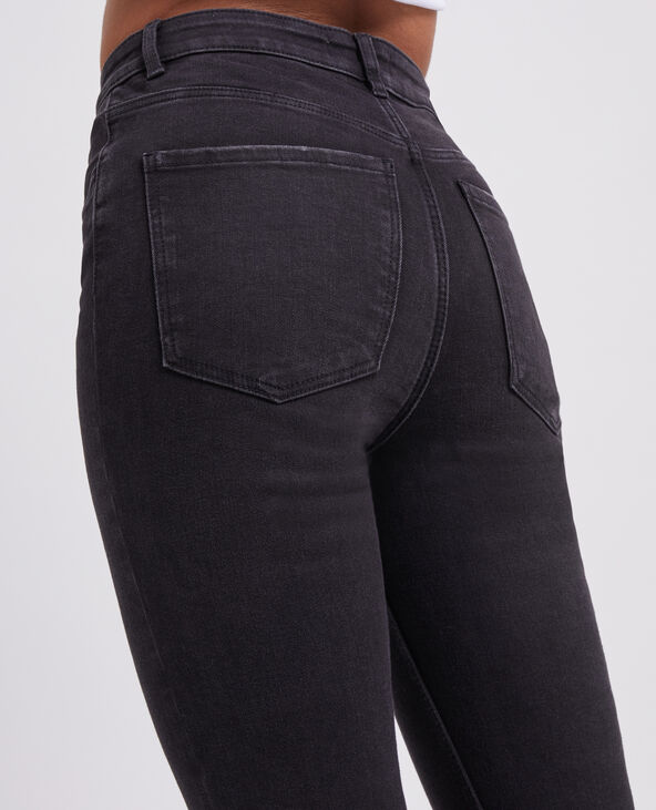 Jean skinny taille haute noir - Pimkie