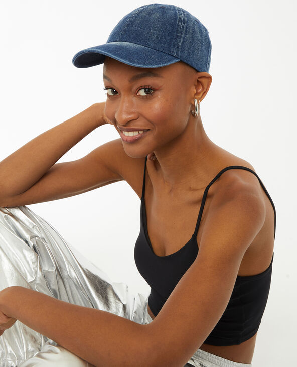 Casquette en jean bleu clair - Pimkie