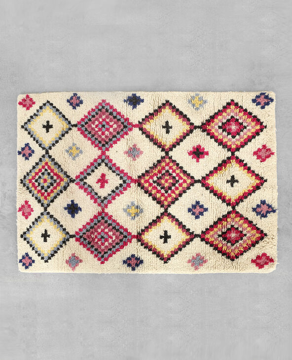 Tapis berbère coloré bleu - Pimkie