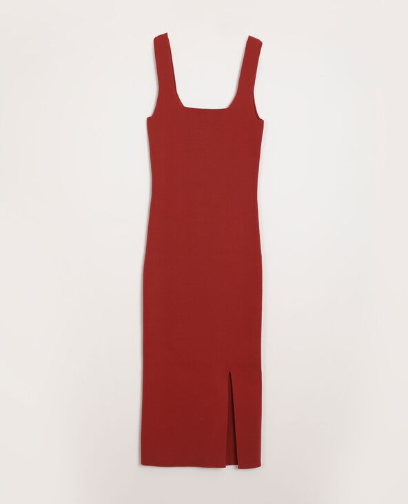 Robe longue moulante vieux rose - Pimkie