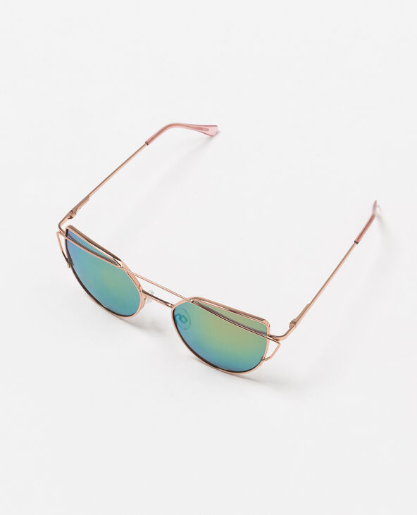 Lunettes de soleil yeux de chats rose - Pimkie