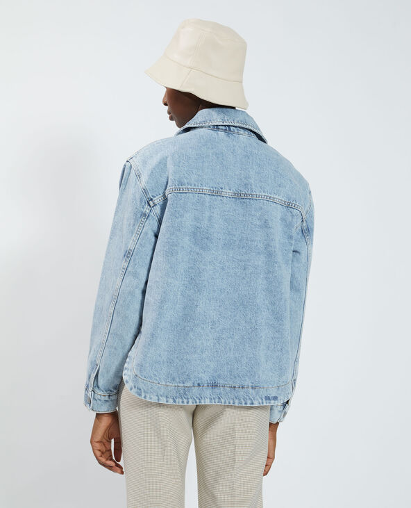Veste en jean bleu - Pimkie
