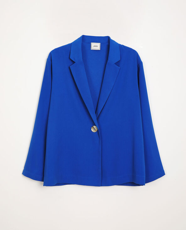Blazer ample bleu - Pimkie