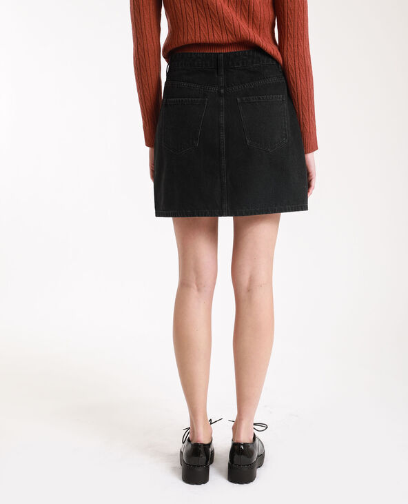 Jupe en deals jean noir pimkie