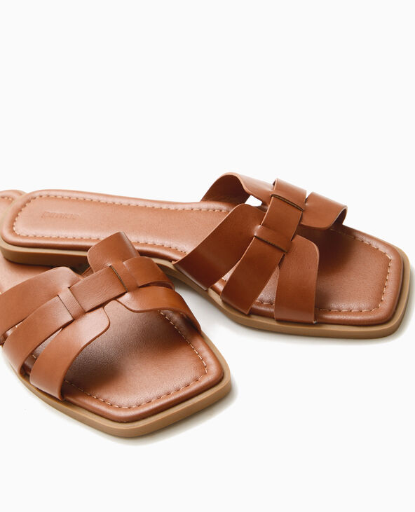 Mules plates camel - Pimkie